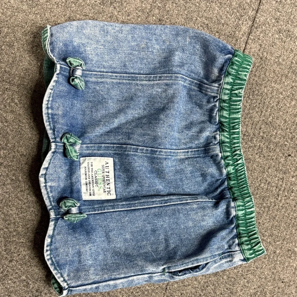 Vintage Guess Kids Denim Jacket and Skirt Set